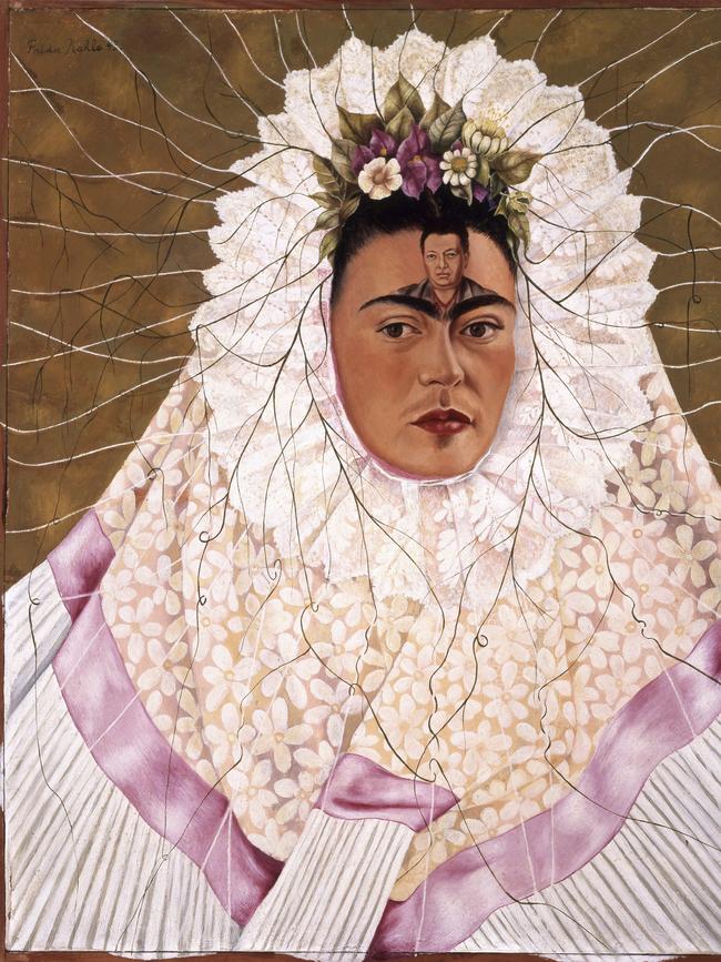 Frida Kahlo, Diego on my Mind, 1943.