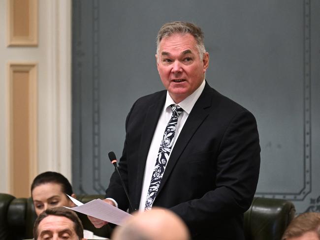 Queensland Resources Minister Scott Stewart has insisted there is a “strong future” for Australia’s steelmaking coal sector. Picture: Dan Peled / NCA NewsWire