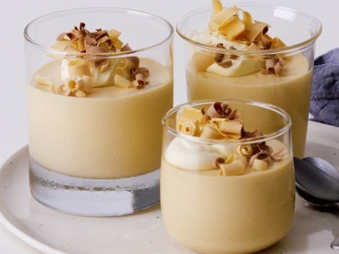 Caramilk mousse.