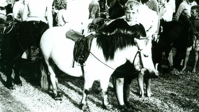Pony rides at the Brookvale Show in 1959