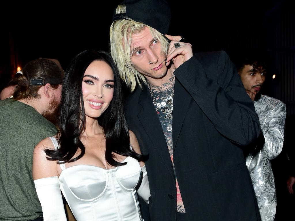 Fox announced her pregnancy to Machine Gun Kelly just weeks before they split. Picture: Vivien Killilea/Getty Images