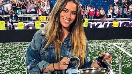 Fernando Hierro's daughter Claudia Ruiz.