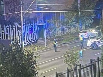 Gunshots were heard just after 10pm Tuesday. Picture: Supplied