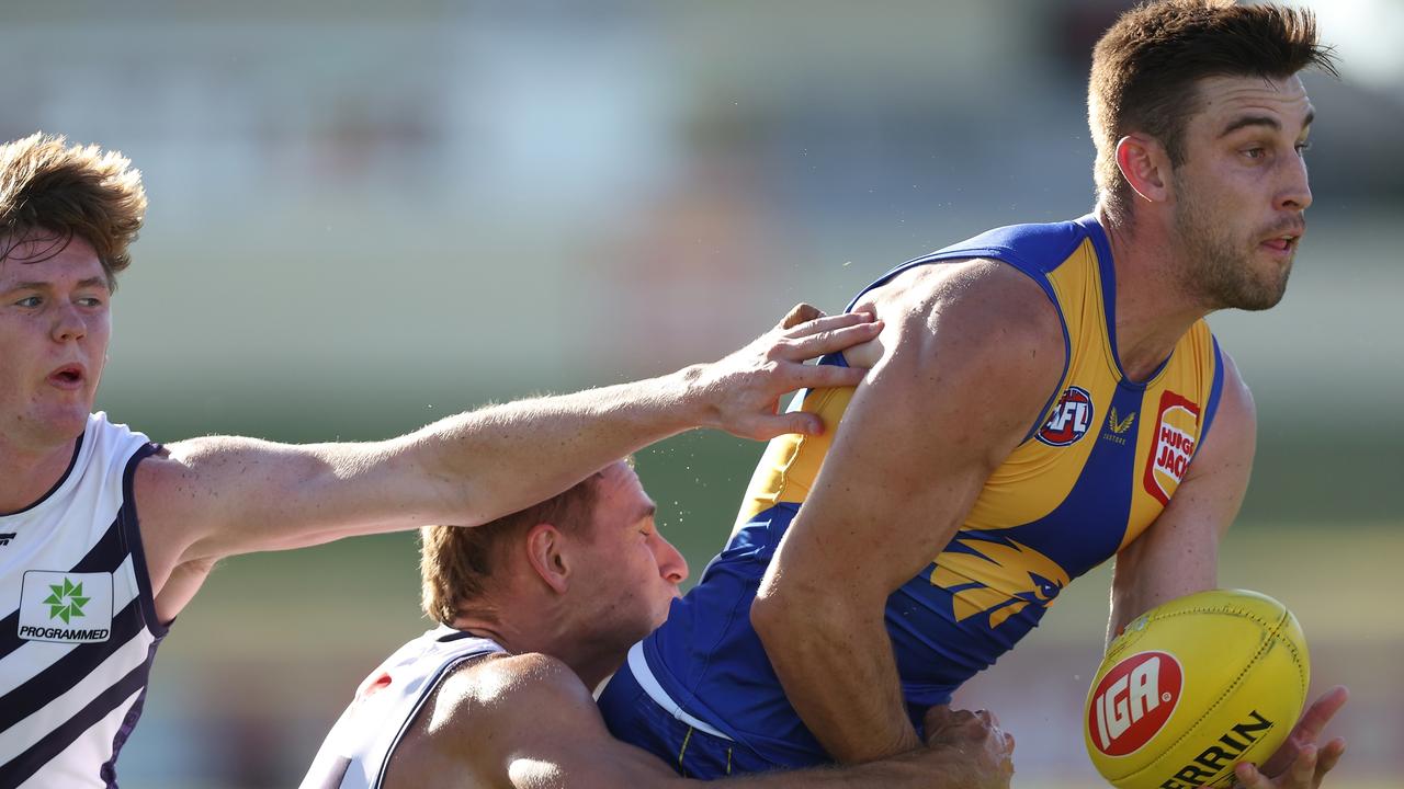 Elliot Yeo’s return from injury this year will help West Coast. Picture: Getty Images