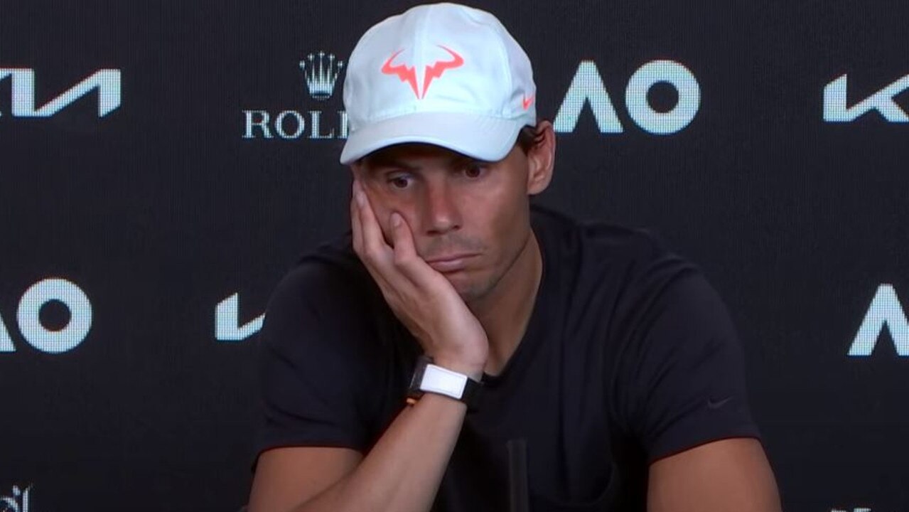 Rafael Nadal dismissed the idea of an Australian Open curse.