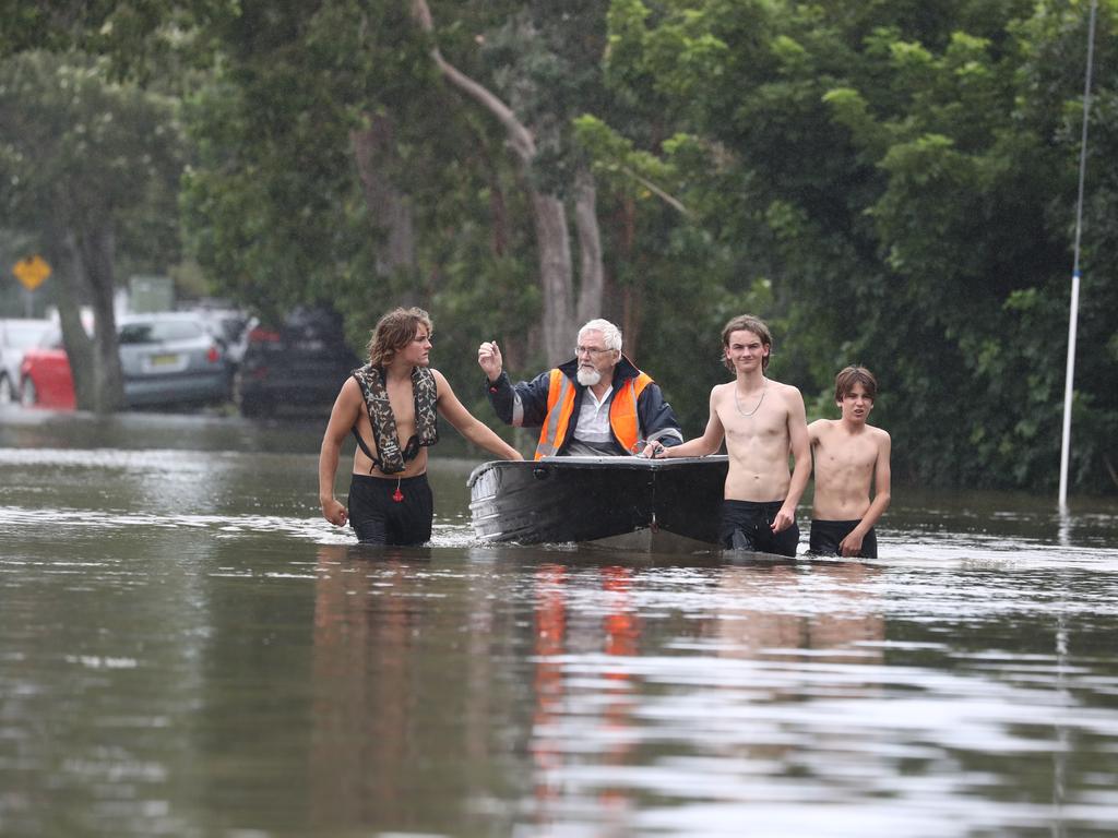 Parts of Northern NSW have been hit by a historic and devastating flood event. Picture: AAP Image/Jason O'Brien