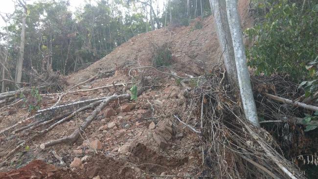 Douglas Shire Council workers will escort Cape Tribulation residents along the track while work is undertaken to restore the road.