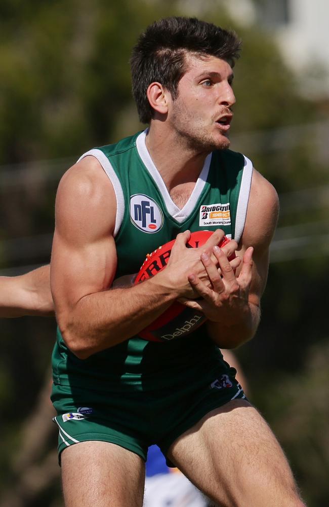 Andrew Stellas was the matchwinner for Greensborough in Round 15. Picture: Hamish Blair