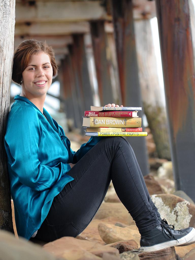 At 18 Brooke Capewell graduated with an ATAR of 92.55. Picture: Keryn Stevens