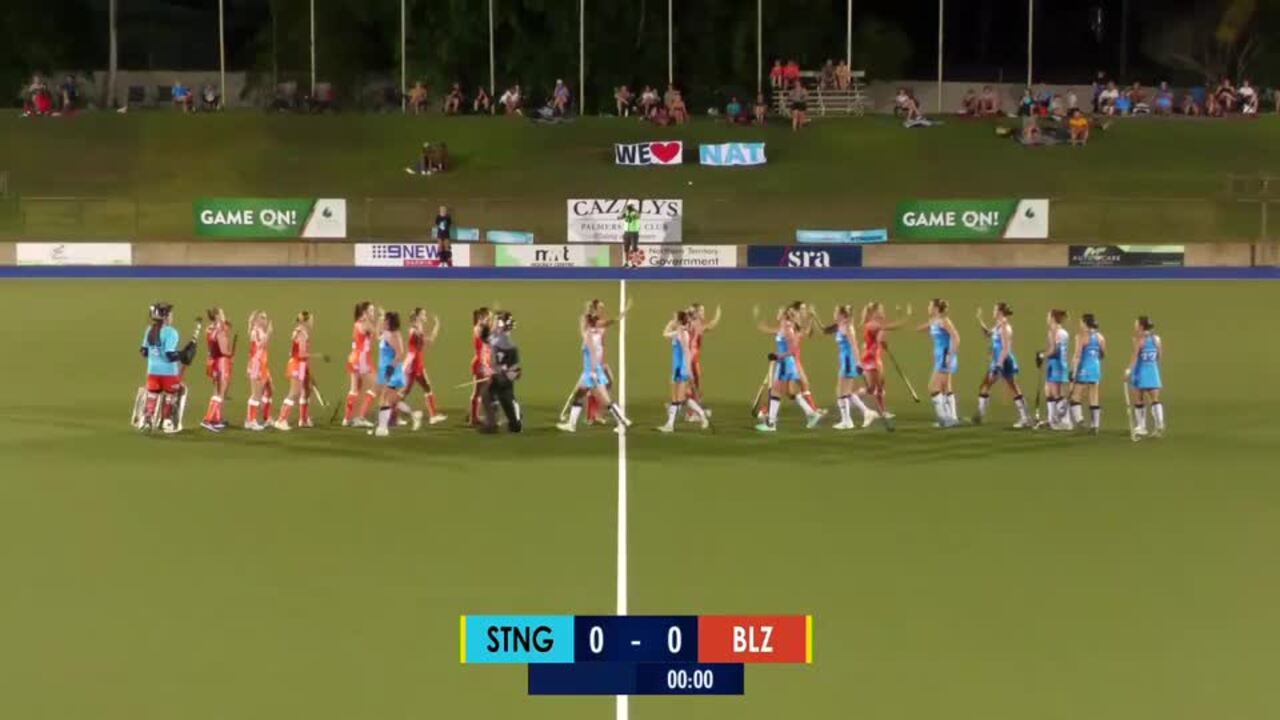 Replay: SRA Territory Stingers vs Brisbane Blaze (Women)