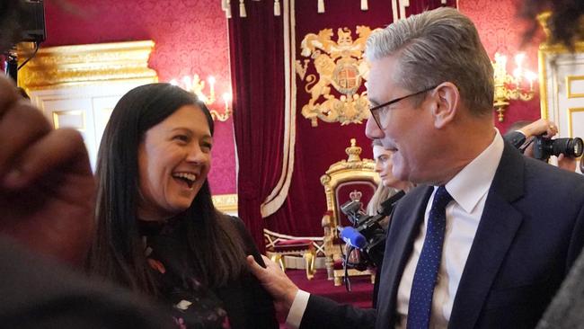 Culture Secretary Lisa Nandy and Prime Minister Sir Keir Starmer at an event in London this week. Picture: WPA pool/Getty Images