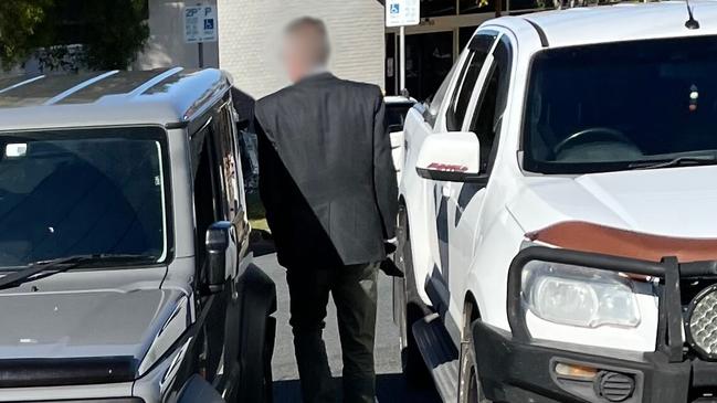 The man outside Taree Local Court. Picture: Janine Watson