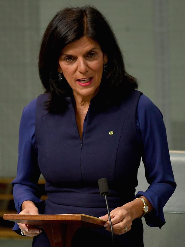 Liberal member for Chisholm Julia Banks resigned. Picture: Tracey Nearmy/Getty