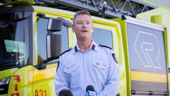 Matthew Mavity has been announced as ACT Fire and Rescue's new Chief Officer. Picture: ACT Government