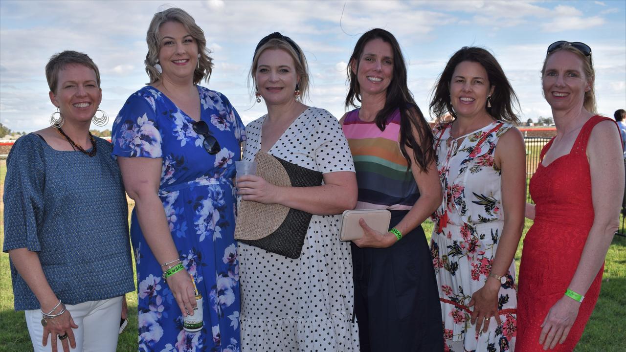 Susan Gleeson, Cass Taylor, Allison Jenkinson, Karen O'Connor, Melinda Cosgrove and Julia Nicholas.