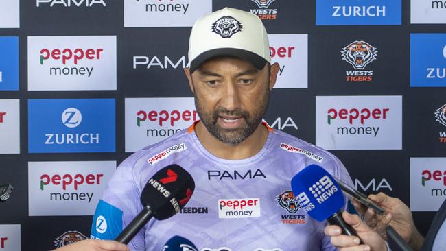 Benji Marshall strongly refuted any suggestion of bullying towards Galvin. Photo: Jeremy Piper