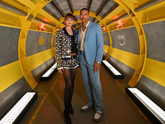 Ella Purnell and Aaron Moten at the UK Special Screening of Fallout. Picture: Kate Green/Getty Images