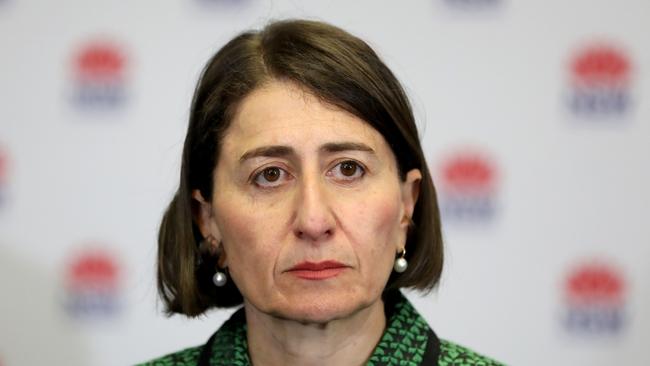 Premier Gladys Berejiklian a COVID-19 update press conference. Picture: NCA NewsWire / Damian Shaw