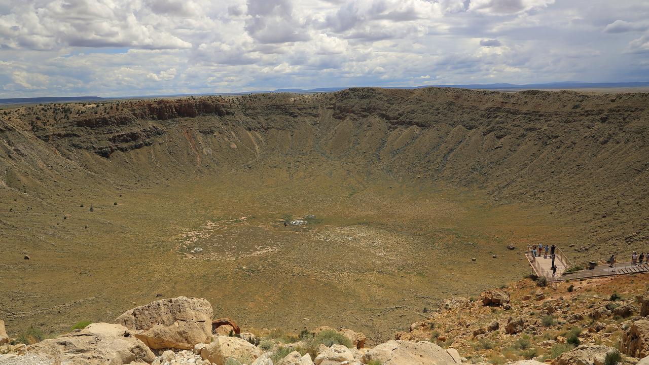 The Barringer Crater, Arizona, was formed by a meteorite about 50,000 years ago. Picture: iStock