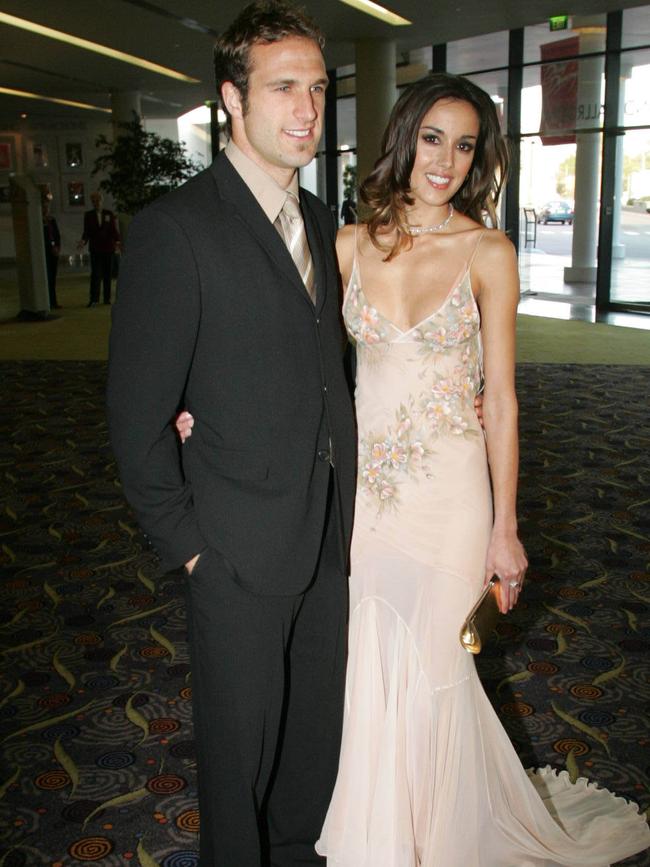 At the Eagles’ Perth Brownlow do in 2005.