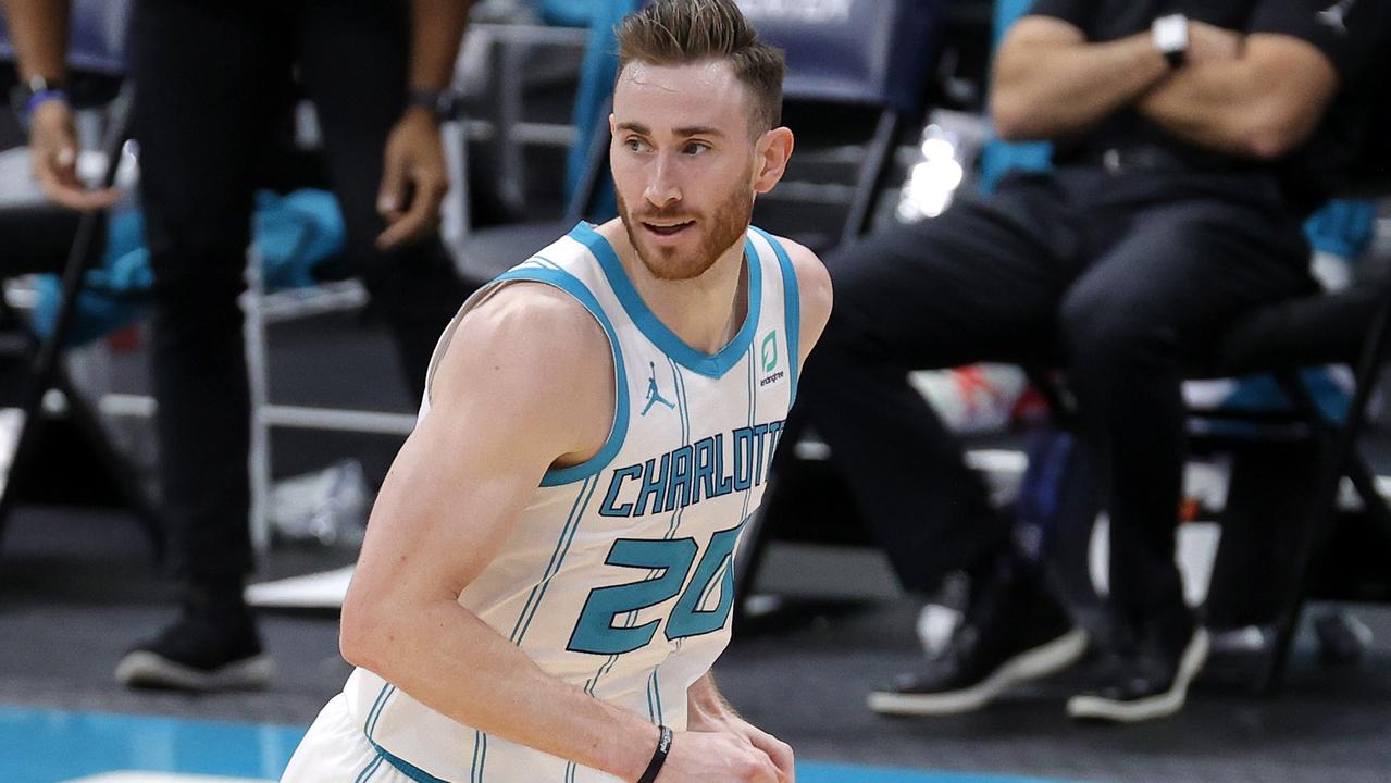 Gordon Hayward is having a big game. Jared C. Tilton/Getty Images/AFP