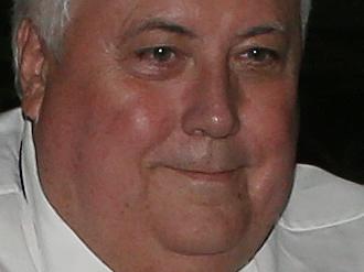 Clive Palmer, appearing on ABC Lateline tonight, arrives at ABC studios on the Gold Coast. Picture Glenn Hampson