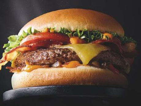 McDonald's wagyu beef burger promo pic