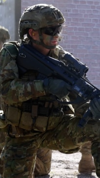 Training exercise Austral Shield, 11th Brigade assault division on Cowley Beach