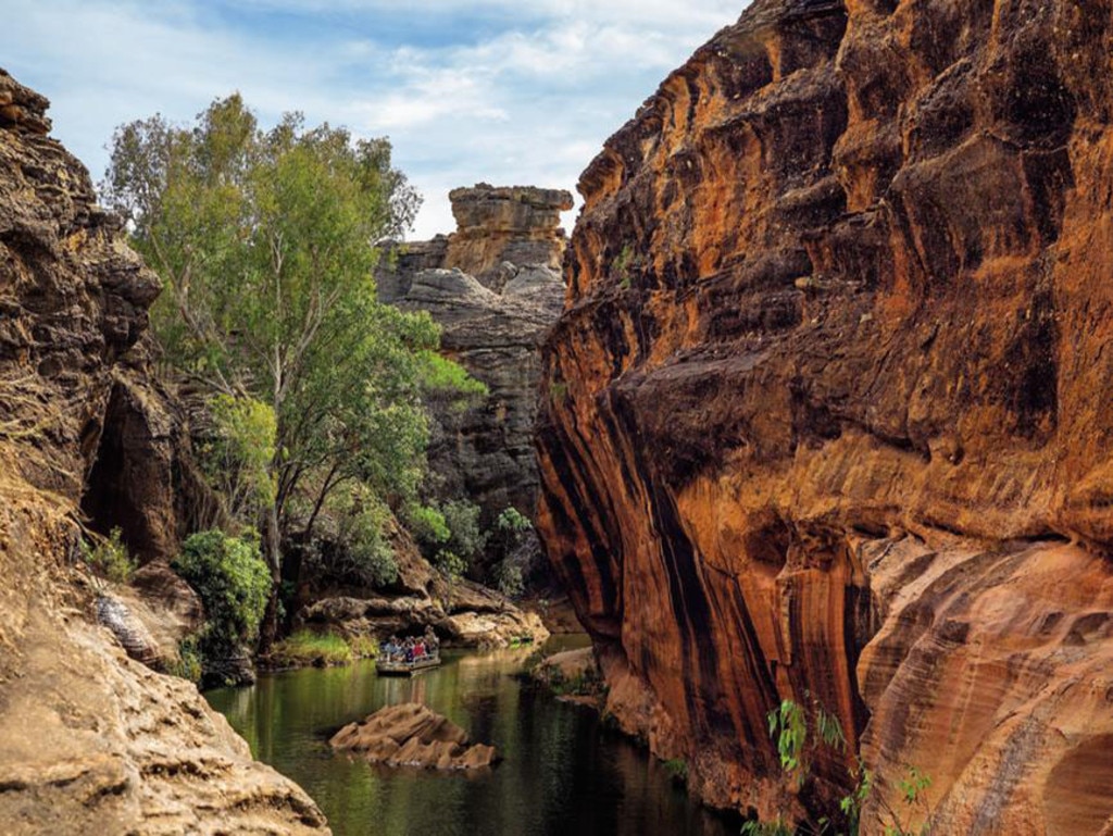 <span>17/21</span><h2>Hit the gorgeous gorge</h2><p> Did you know you only need a weekend to go off-grid and discover Queensland’s youngest gorge? <a href="https://www.cobboldgorge.com.au/" target="_blank">Cobbold Gorge </a>is a newcomer to the Gorge clan, having completed only 1700 million laps around the sun. Explore the thirty-metre thick gorge walls, which can only be accessed by guided boat tour. Once back in your comfy off-grid digs, marvel at the sky as it puts on a spectacular sunset for all to see. Picture: Tourism and Events Queensland</p>