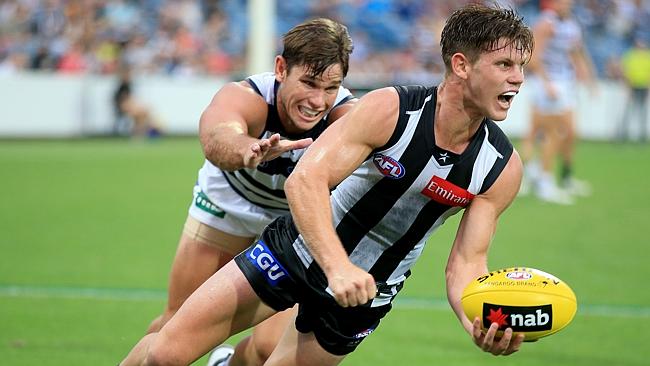 Collingwood player Taylor Adams reveals secret to ripped AFL body, Photo