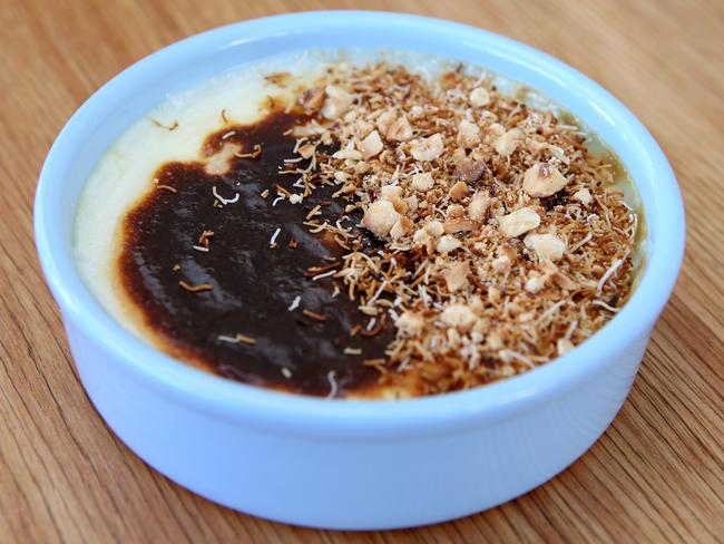 Rice pudding to finish off for dessert. Picture: Chris Pavlich