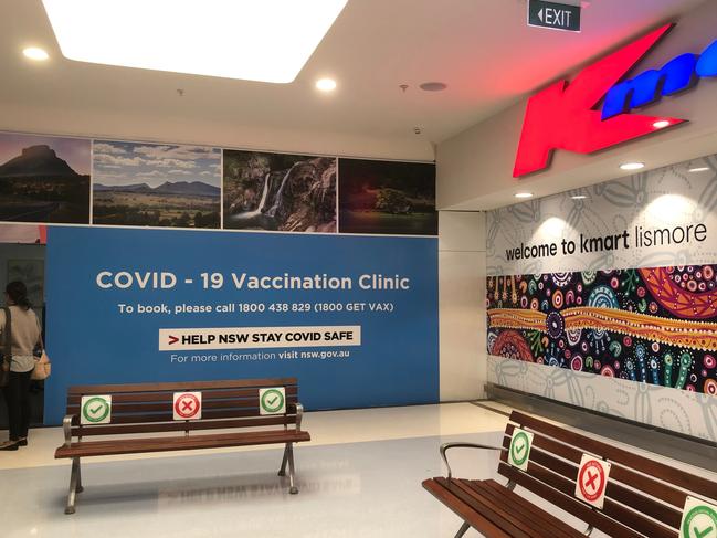 NEW CLINIC: Lismore residents can now book ahead to get their COVID-19 jab at the NNSWLHD's new clinic at Lismore Square which opened n Monday May 24, 2021.