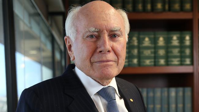 Former Australian Prime Minister John Howard. Picture: Britta Campion