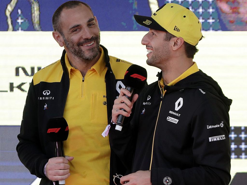Daniel Ricciardo isn’t leaving Renault empty handed.