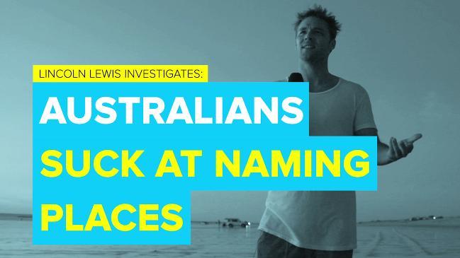 Australians Suck at Naming Places