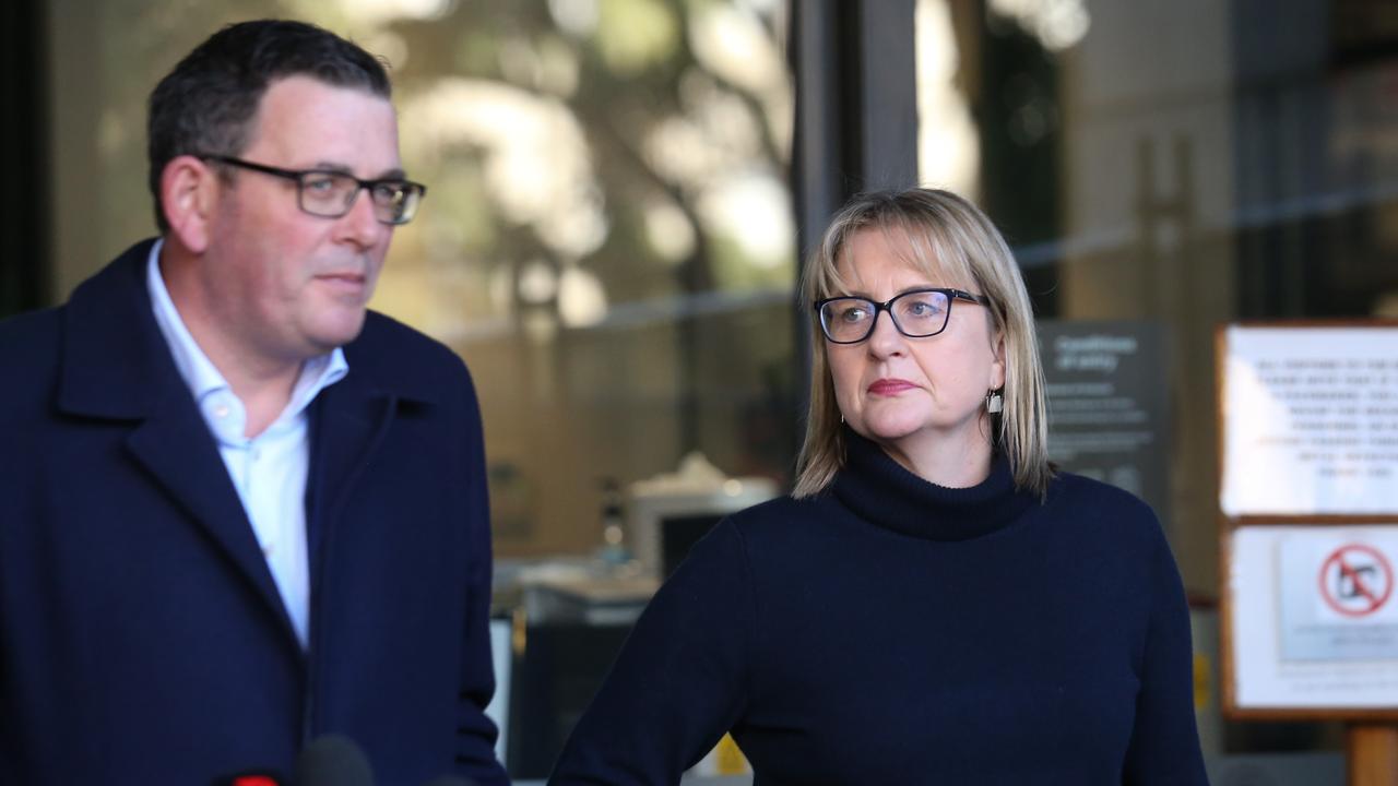 Daniel Andrews and Jacinta Allan have both received pay rises. Picture: NCA NewsWire /Brendan Beckett