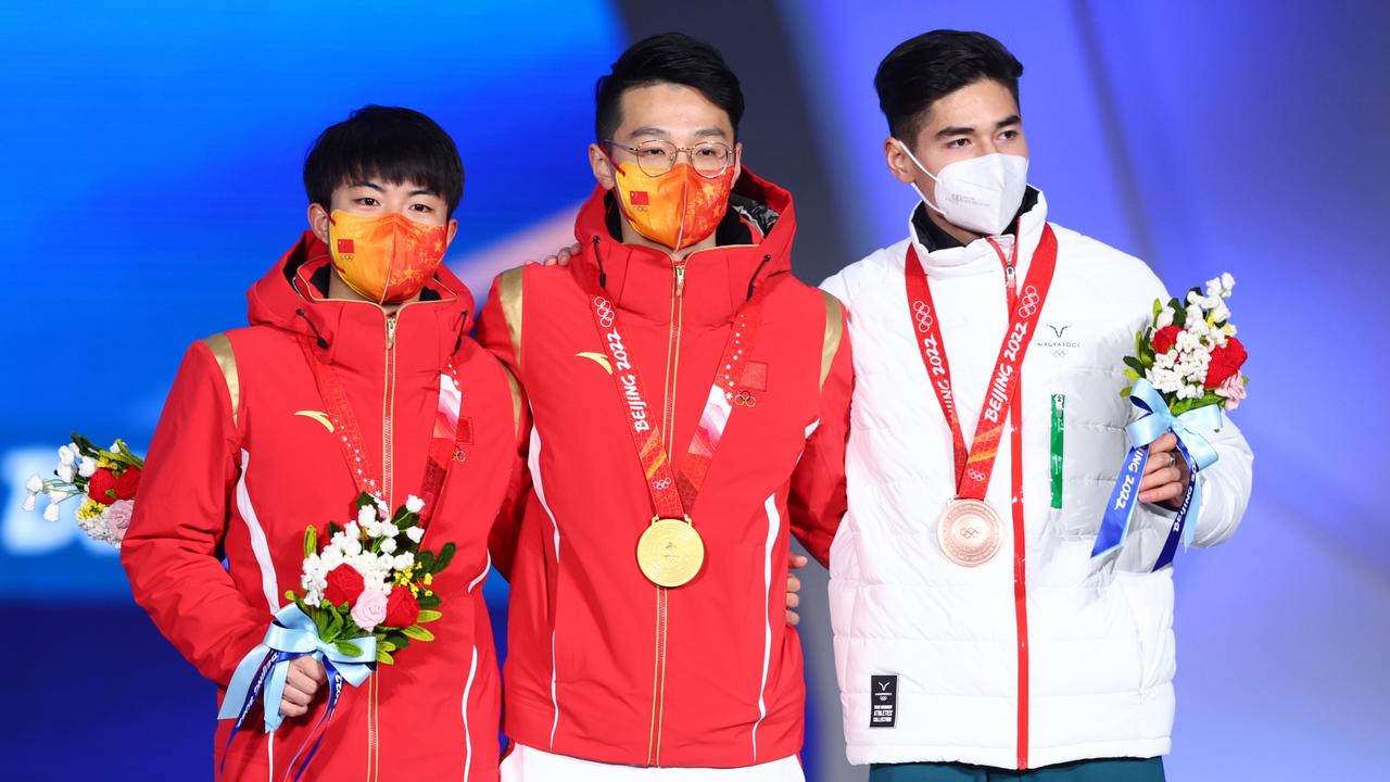 China has been racking up medals on the ice. (Photo by Elsa/Getty Images)