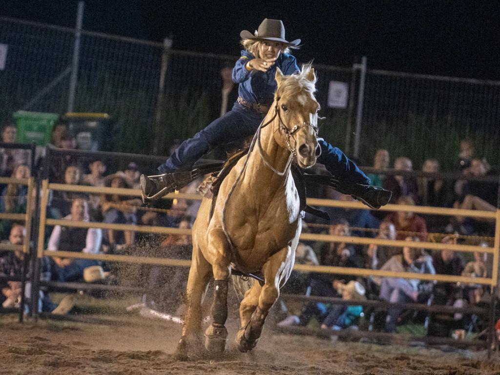Dakota Baretta at Gargett Rodeo Saturday 3 June 2023 Picture: Michaela Harlow