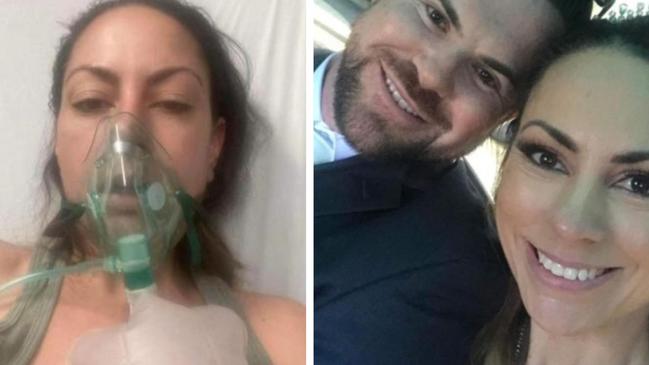 Perth mum in ICU at Bali hospital suffering respiratory failure after contracting pneumonia. Picture: Supplied