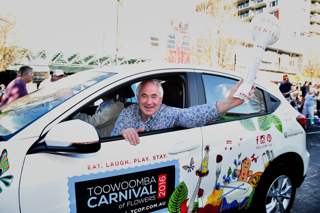 TRC mayor Paul Antonio. Carnival of Flowers 2016. Grand Central Floral Parade. September 17, 2016