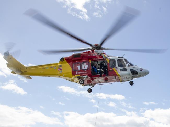 Lismore based Westpac Rescue Helicopter