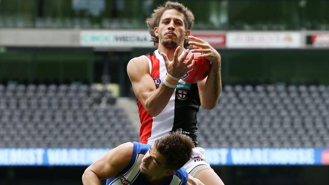 Ben Long impressed in defence. Picture: Michael Klein