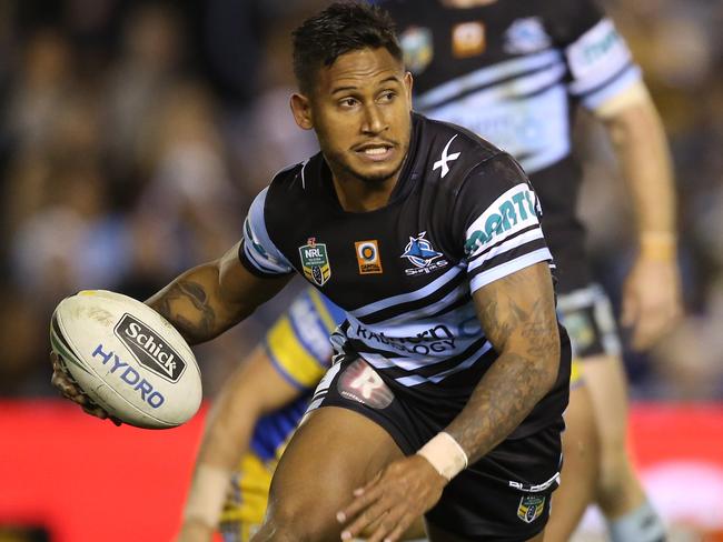 Ben Barba has been in red hot form for the Sharks.