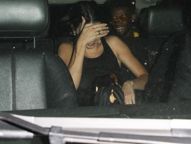 Camera shy Kendall Jenner. Picture: Splash News