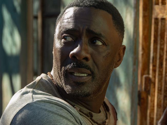 Idris Elba as Dr. Nate Samuels in Beast, directed by Baltasar Kormákur.