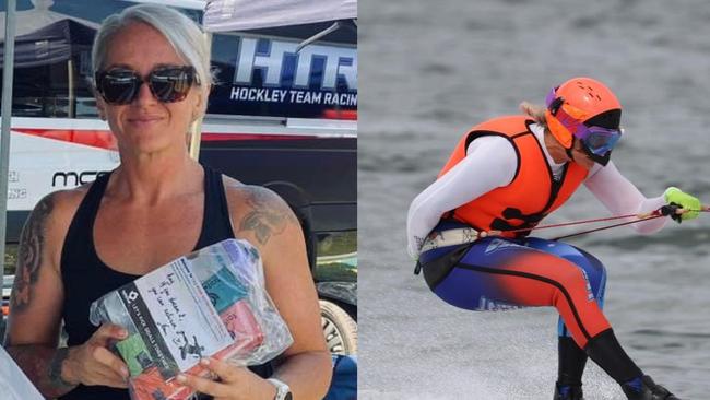 Gold Coast mother-of-four Amy Hockley was killed in a freak water skiing accident near Grafton in northern NSW. Picture: Facebook