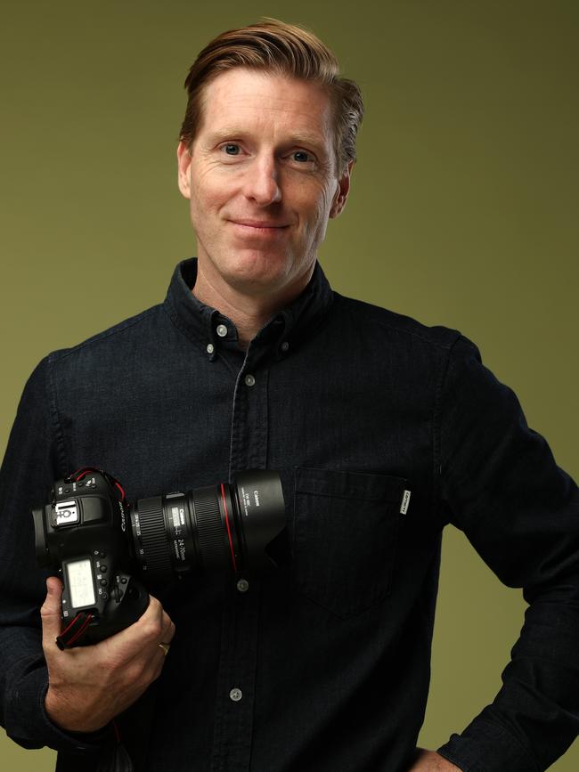 Photographer Richard Dobson. Picture: Jonathan Ng