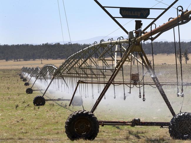 Pivot irrigator. Picture: CHRIS KIDD