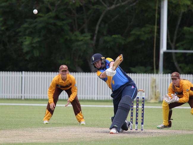 Katherine Raymont Shield women's cricket - Gold Coast Dolphins vs. Ipswich-Logan at Bill Pippen Oval, Robina. Dolphins batswoman Sammy Jo Johnson. Pic Mike Batterham