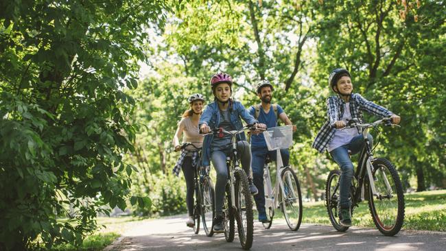 Why not go for a ride as a family?